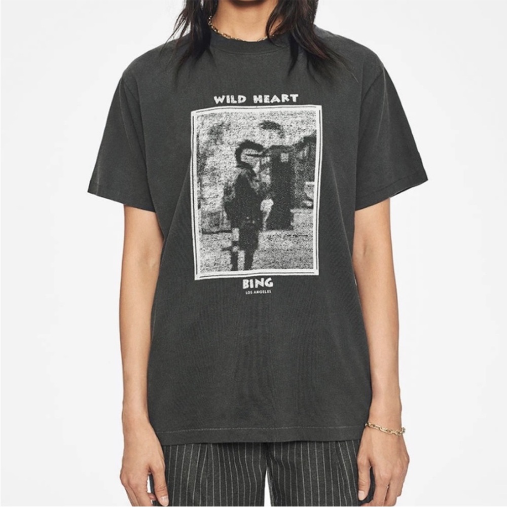 Anine Bing Wild Heart Tee